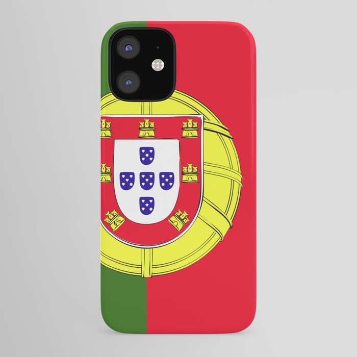 Portugal Flag Emblem Iphone Case By Textures Society6
