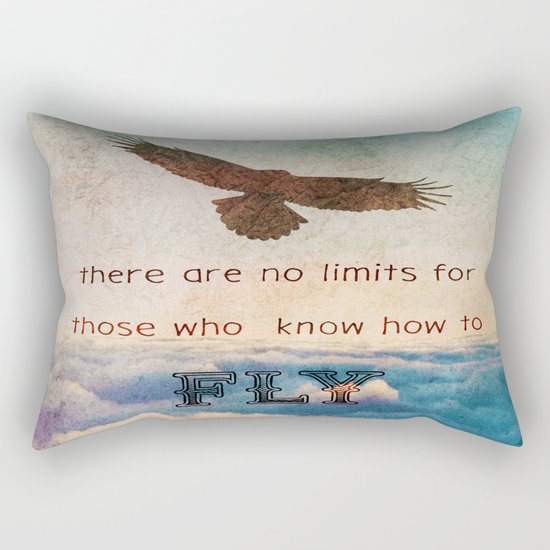 No Limits Rectangular Pillow