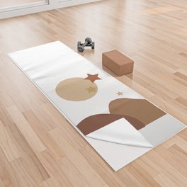 Abstract Landscape Art Composition 22, Modern Art V1 Yoga Towel