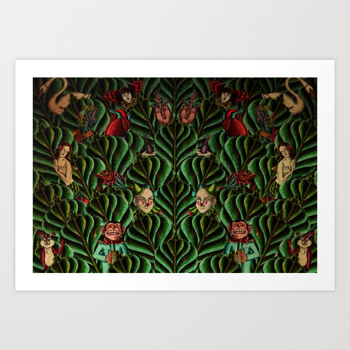 Welcome to the jungle Art Print