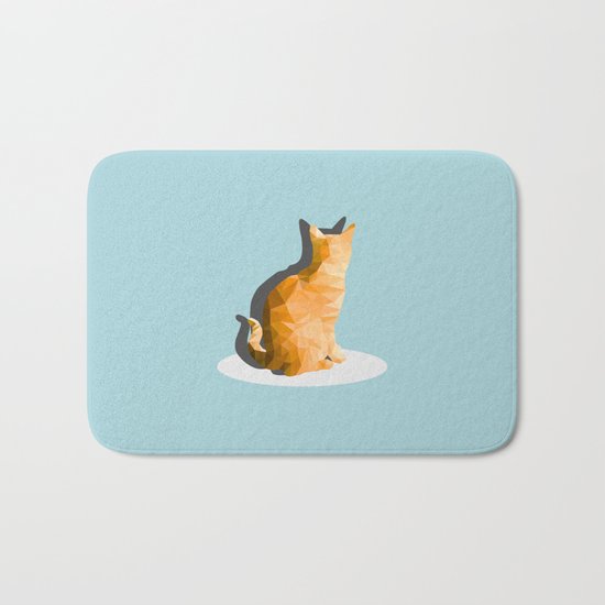 back cat Bath Mat