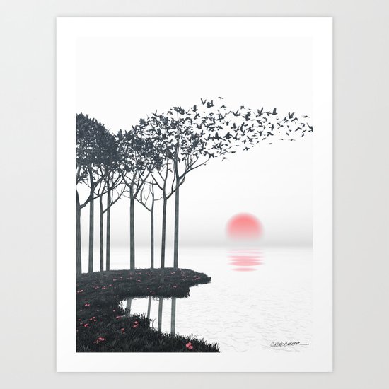 Aki Art Print