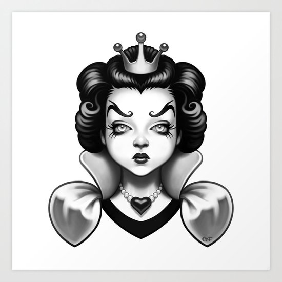 Snow White's Disenchantment Art Print
