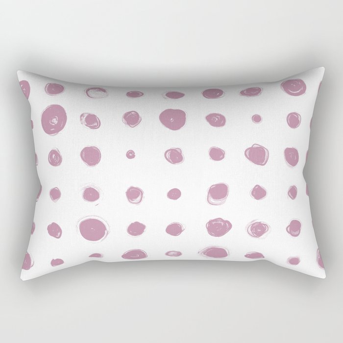 81 Attempts (pink) Rectangular Pillow
