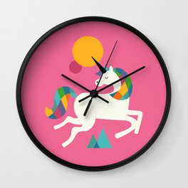 To be a unicorn Wall Clock