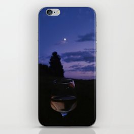 Talking to the moon iPhone Skin