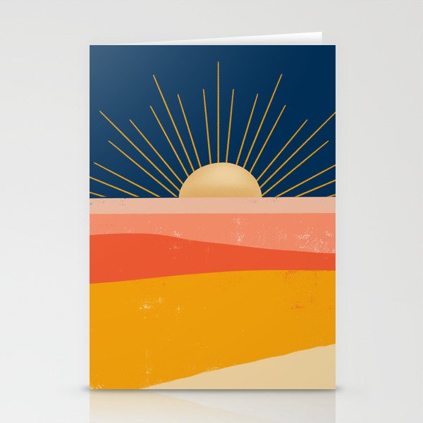 Here comes the Sun Stationery Cards