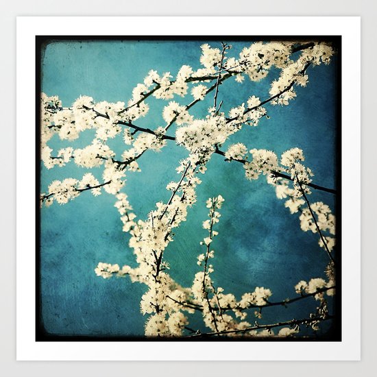Waiting for Spring to Bloom Art Print