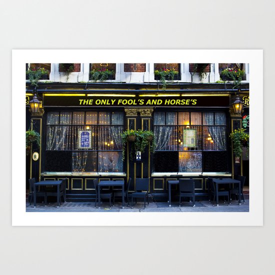 The Only Fool's and Horse's Art Print