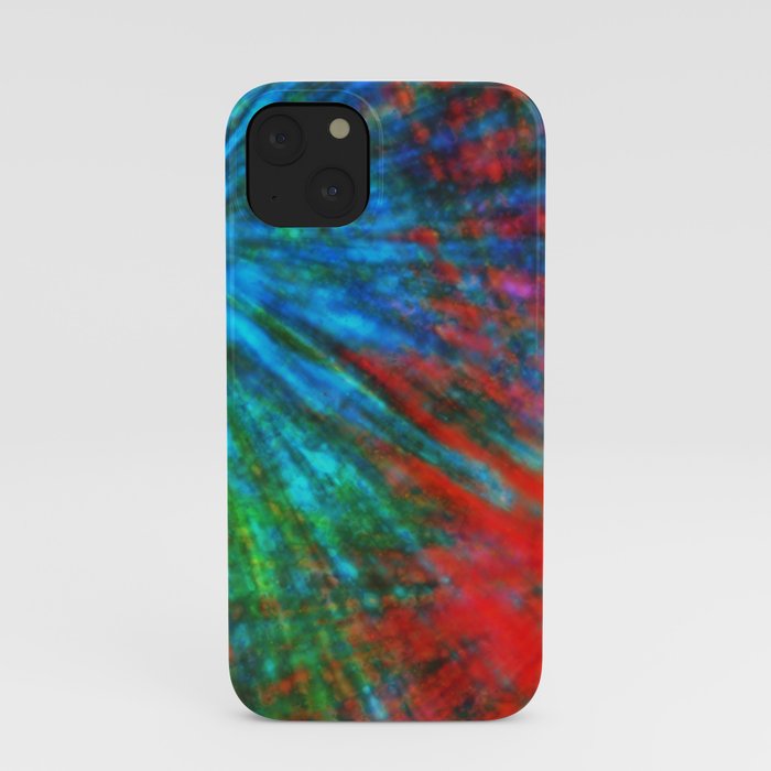 Abstract Big Bangs 001 iPhone Case
