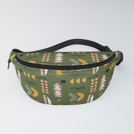 Abstract geometric pattern Fanny Pack