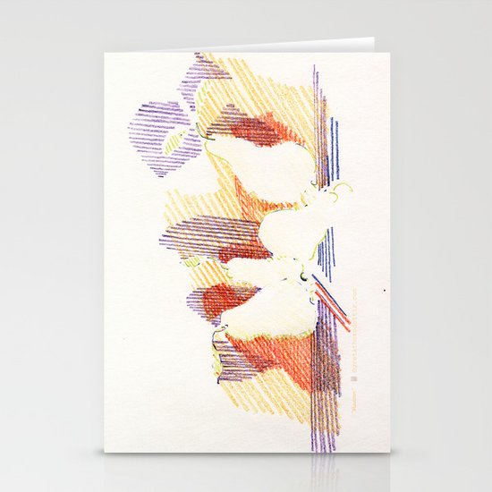 CRAYON LOVE - Shadows Stationery Cards