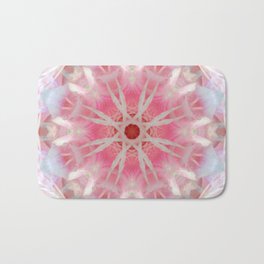 Mandala from Pink Flower Bath Mat
