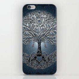 Tree of Life Nova Blue iPhone Skin