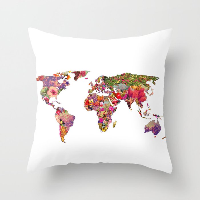 It's Your World Throw Pillow
