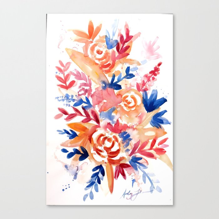 Floral Artwork Canvas Print