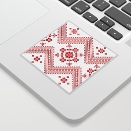 Traditional Ukrainian Folk Design Sticker