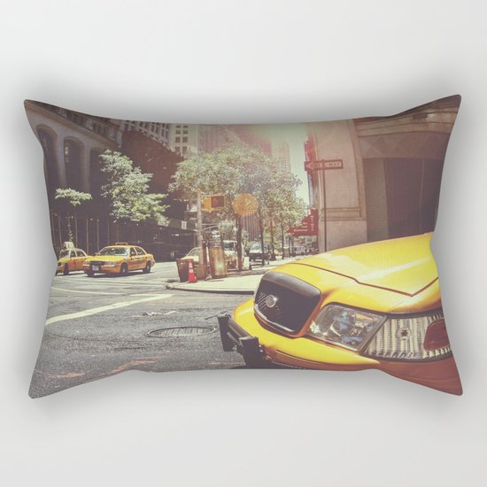 Taxi Rectangular Pillow