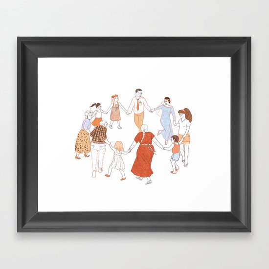 Family Framed Art Print