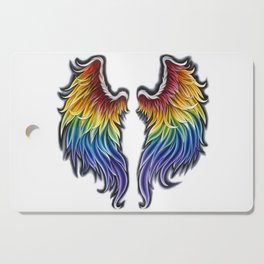 Rainbow Wings Cutting Board