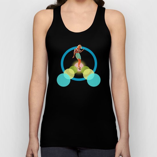 Skate for peace Unisex Tank Top