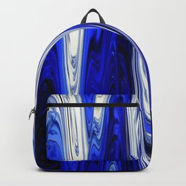 Zigzag Cobalt Blue Backpack