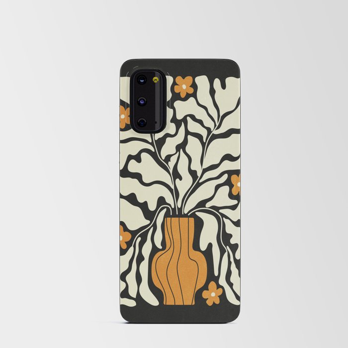 Golden Vase 02 | Summer Bloom: Matisse Night Edition Android Card Case