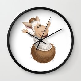 Fruity Sheep Flight - Coconut Ride Wall Clock