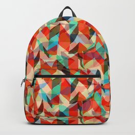Abstract Chevron Backpack
