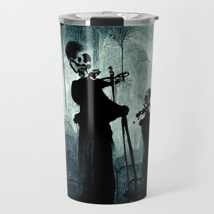 The Skeleton Orchestra Travel Mug