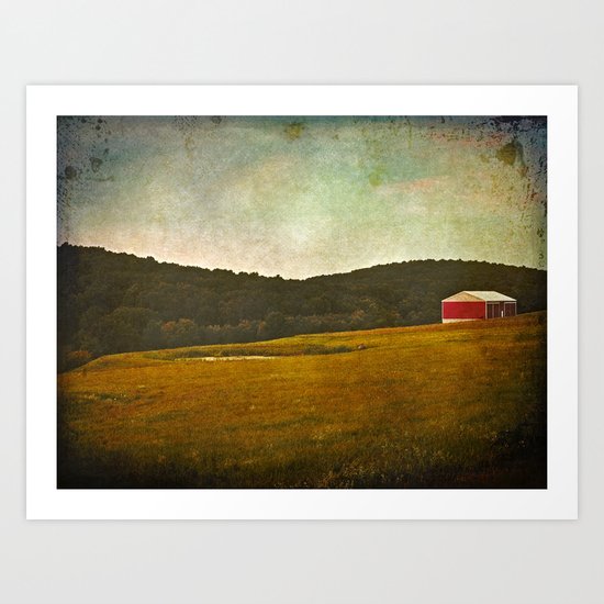 New England Barn Art Print