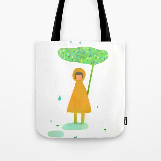 Spring rain Tote Bag