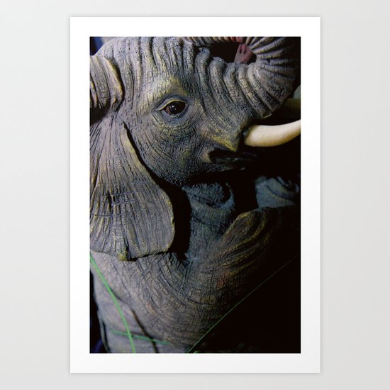 Elephant Art Print