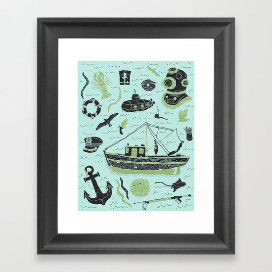 Aquatic Adventures Framed Art Print