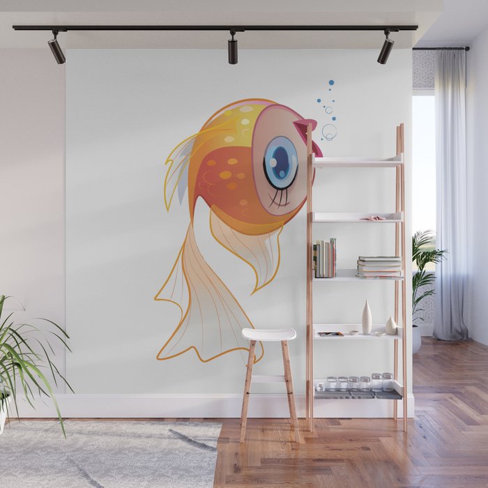 Belly Up Wall Mural