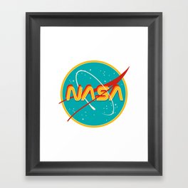 NASA RETRO Framed Art Print