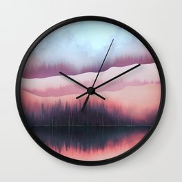 Valentine Forest Wall Clock