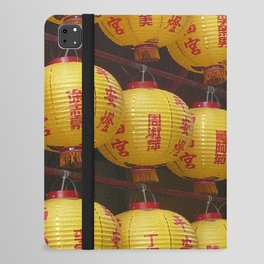 China Photography - Beautiful Yellow Chinese Lanterns iPad Folio Case