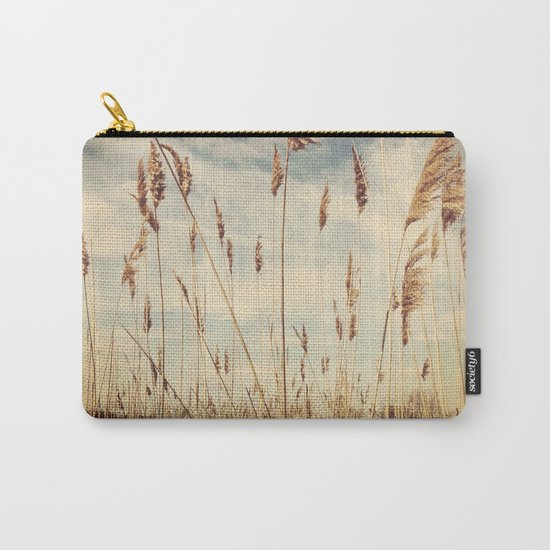 Tall Field by the Ocean Carry-All Pouch