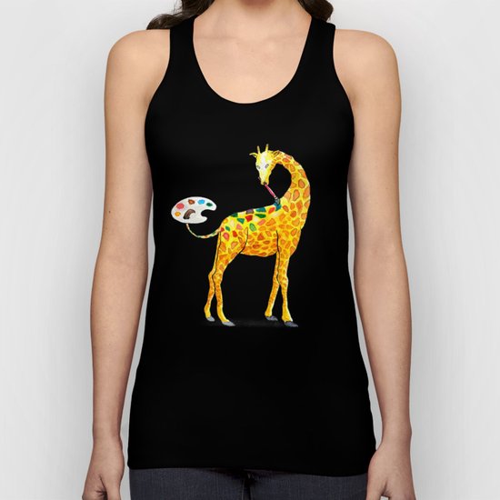 Giraffe Unisex Tank Top