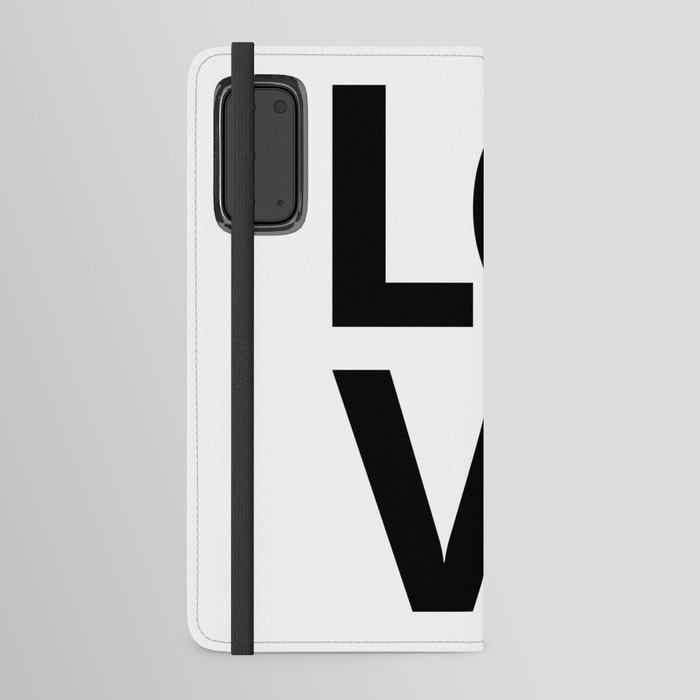 Text Design - Love Android Wallet Case