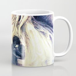 13,000px,600dpi-Louis Icart - Camille, The Lady with the Camellias - Digital Remastered Edition Coffee Mug