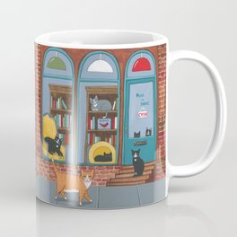 Puss n Books Shop Cats Coffee Mug