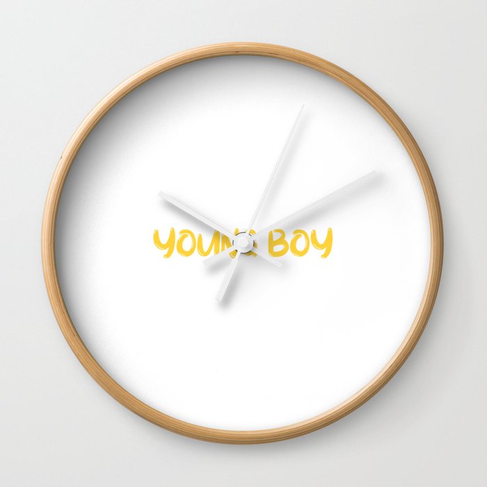young boy Wall Clock