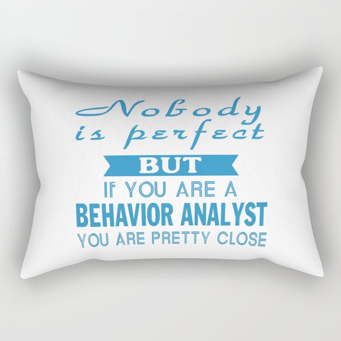 Behavior Analyst Rectangular Pillow