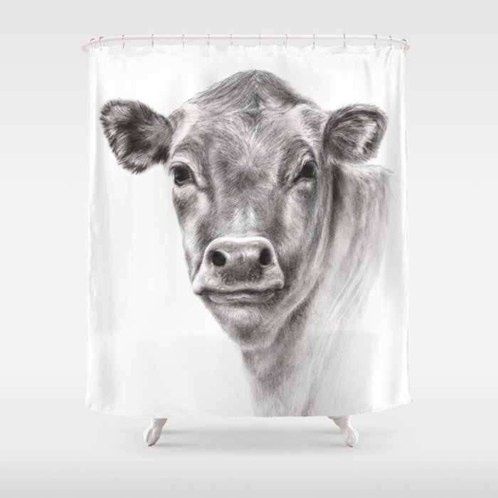 Cow  Shower Curtain