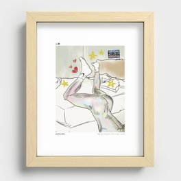 TRACE FALL Recessed Framed Print