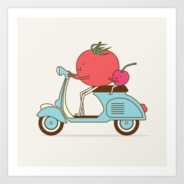 Cherry Tomato Art Print