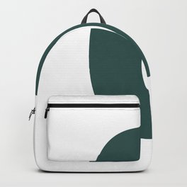 0 (Dark Green & White Number) Backpack