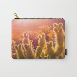 Don't touch me!! Carry-All Pouch | Nature, Digital, Digital Manipulation, Tree, Flower, Photo, Landscape, Sunset, Cactus, Color 